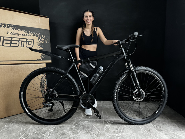Велосипед 27.5" RICHIESTO АЛЮМИНИЕВАЯ РАМА 21" горный Для спорта и ...