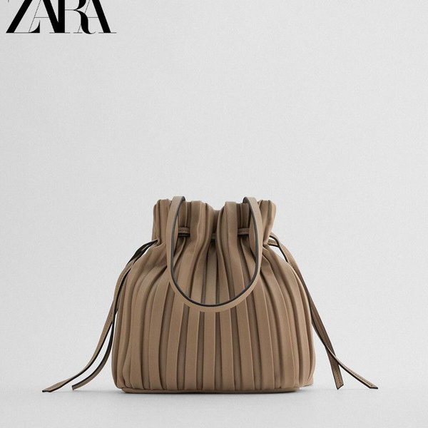 Zara Сумка на плечо ведро - купить с доставкой по выгодным ценам в ...