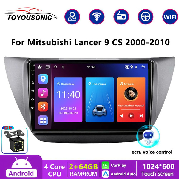 Android магнитола для Митсубиси Лансер 9/Mitsubishi Lancer 9 на Андроид ...