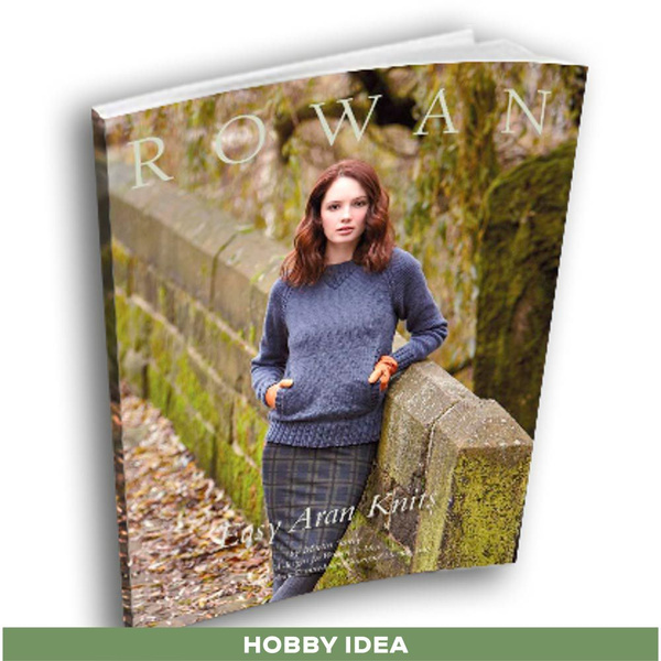 Журнал по вязанию Rowan Easy Aran Knits (Оригинальное издание и вкладыш ...