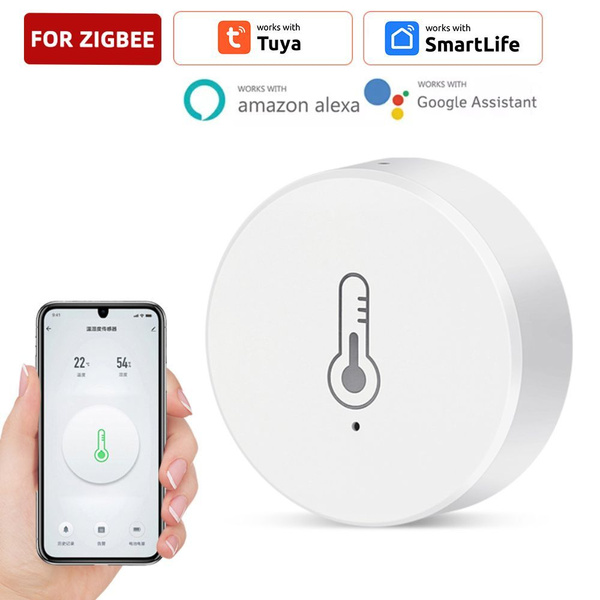 Умный беспроводной датчик температуры и влажности Tuya Smart ZigBee ...