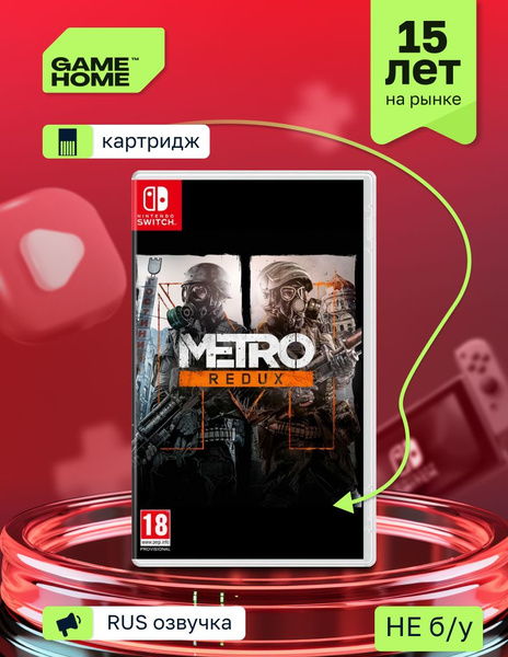 Игра Metro Redux (Nintendo Switch, Русская версия) купить по низкой ...