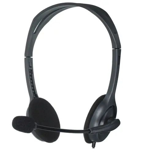 Наушники Накладные Logitech Stereo Headset H111 Проводное 32 981-000593 ...