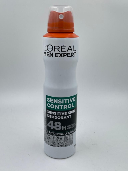 Дезодорант-спрей Men Expert Sensitive Control для чувствительной кожи ...