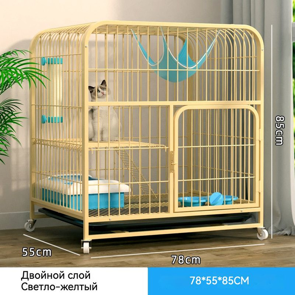 Характеристики Ящик для кошек и собак, большое пространство, с ...