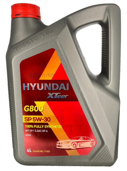 Масло моторное Hyundai XTeer hyundai 5W-30 Синтетическое 4 л 1041002 ...