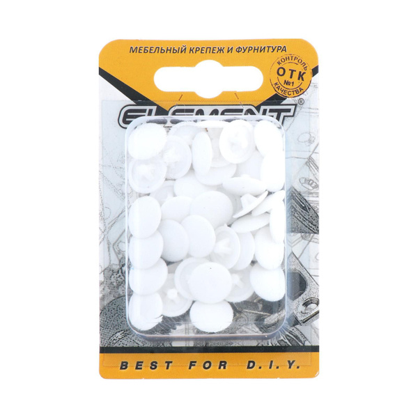 Шляпка для саморезов, Пластик, белый купить по низкой цене в интернет ...