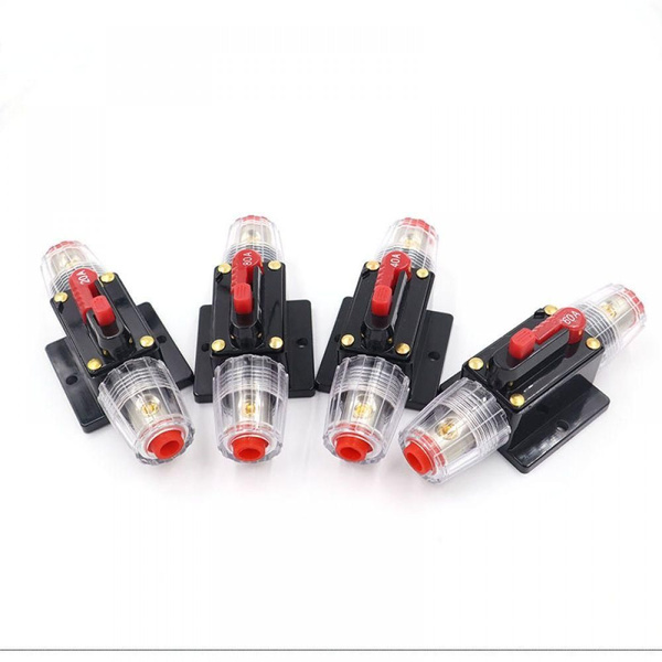 12V-24V Встроенный автоматический выключатель питания Переключатель ...