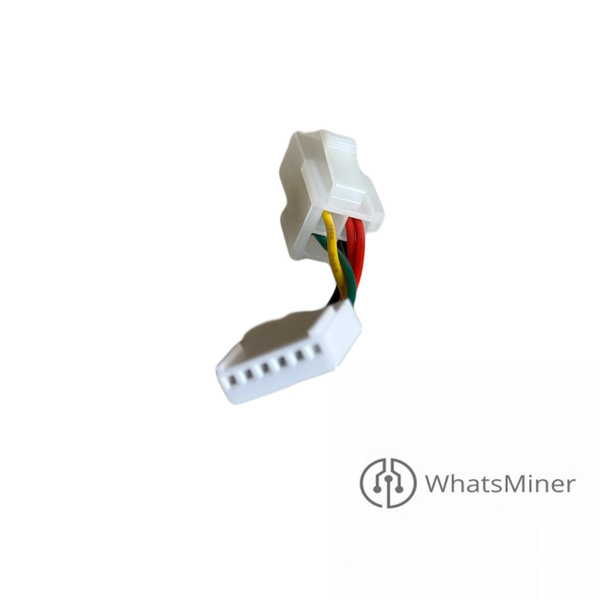Коннектор для вентилятора кулера Whatsminer 4 pin на 6pin - купить с ...