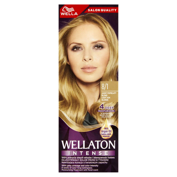 Крем-Краска для волос стойкая Wellaton, 8/1 Ракушка - купить с ...