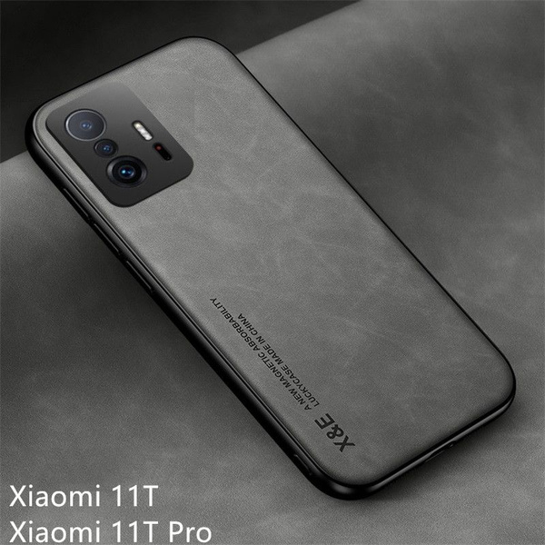 Кожа чехол для Xiaomi 11T / Xiaomi 11T Pro ( Сяоми 11T ) Магнитное ...