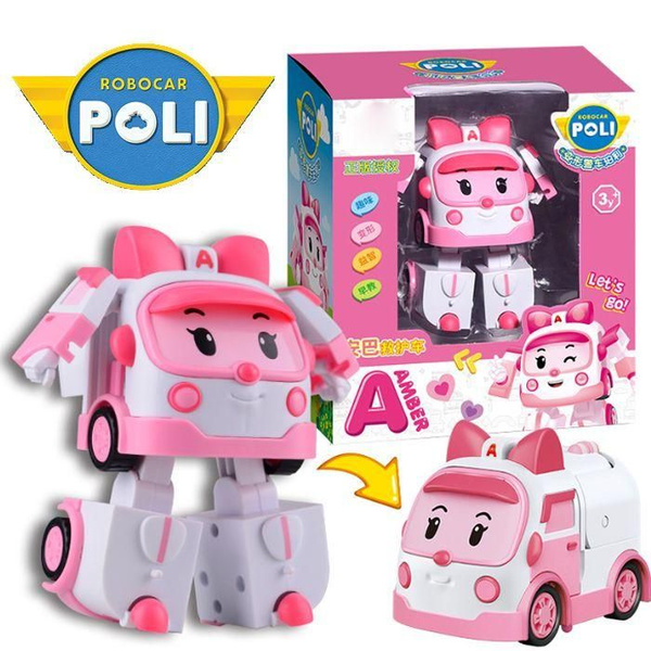 Игрушка робот трансформер Robocar Poli - купить с доставкой по выгодным ...