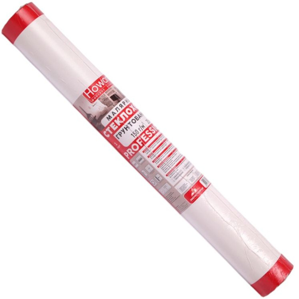 Малярный стеклохолст HOWARD PROFESSIONAL HWGR150G2, плотность 150 г/м2 ...