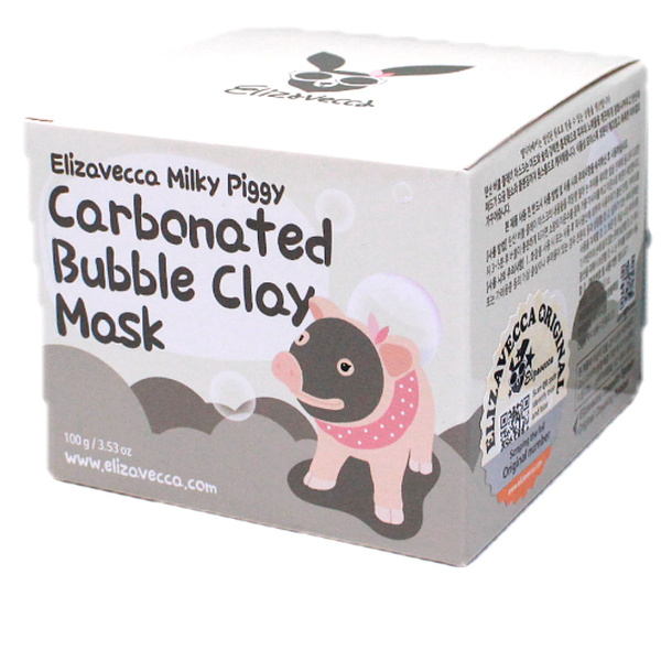Elizavecca Milky Piggy Carbonated Bubble Clay Mask Пузырьковая глиняная ...