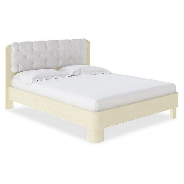 Двуспальная кровать Wood Home 1 ORM_140-200-WoodHome1-Ivory ...