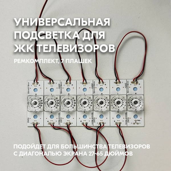 Универсальная светодиодная подсветка для экрана телевизора ...