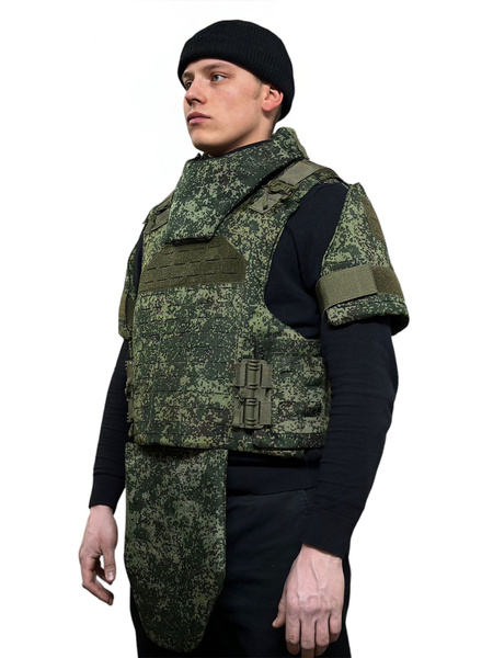 Тактический бронежилет Ратник 6Б45 (NIJ IIIA) с функцией полной защиты ...