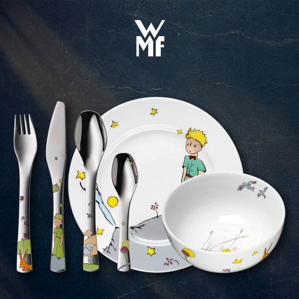 Набор детской посуды WMF The Litle Prince 6 предметов, нержавеющая ...