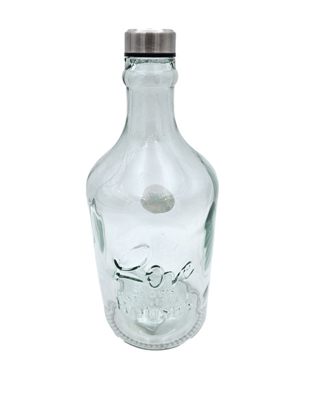 Бутылка стеклянная прозрачная 6 литров Craft Bottle Love по выгодной ...
