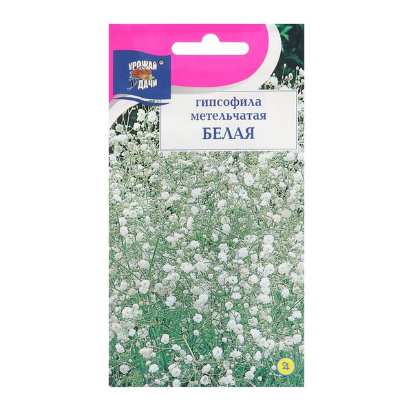 цветов Гипсофила Метельчатая, Белая / по 2 уп - купить по выгодным ...