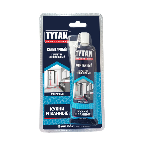 Силиконовый Герметик Tytan Professional, Для сантехники, прозрачный ...