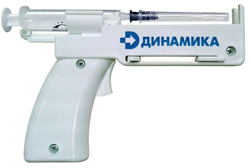 Характеристики Шприц-пистолет для инъекций многоразовый Динамика, для ...