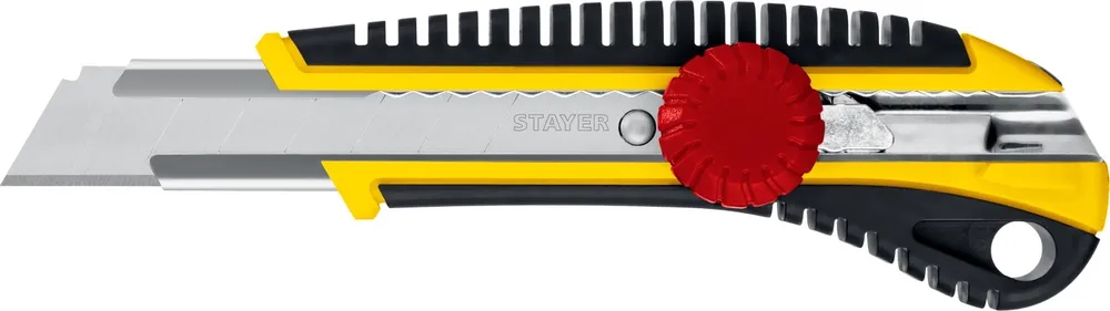 SK-С нож монтерский, складной, изогнутое лезвие, STAYER Professional ...