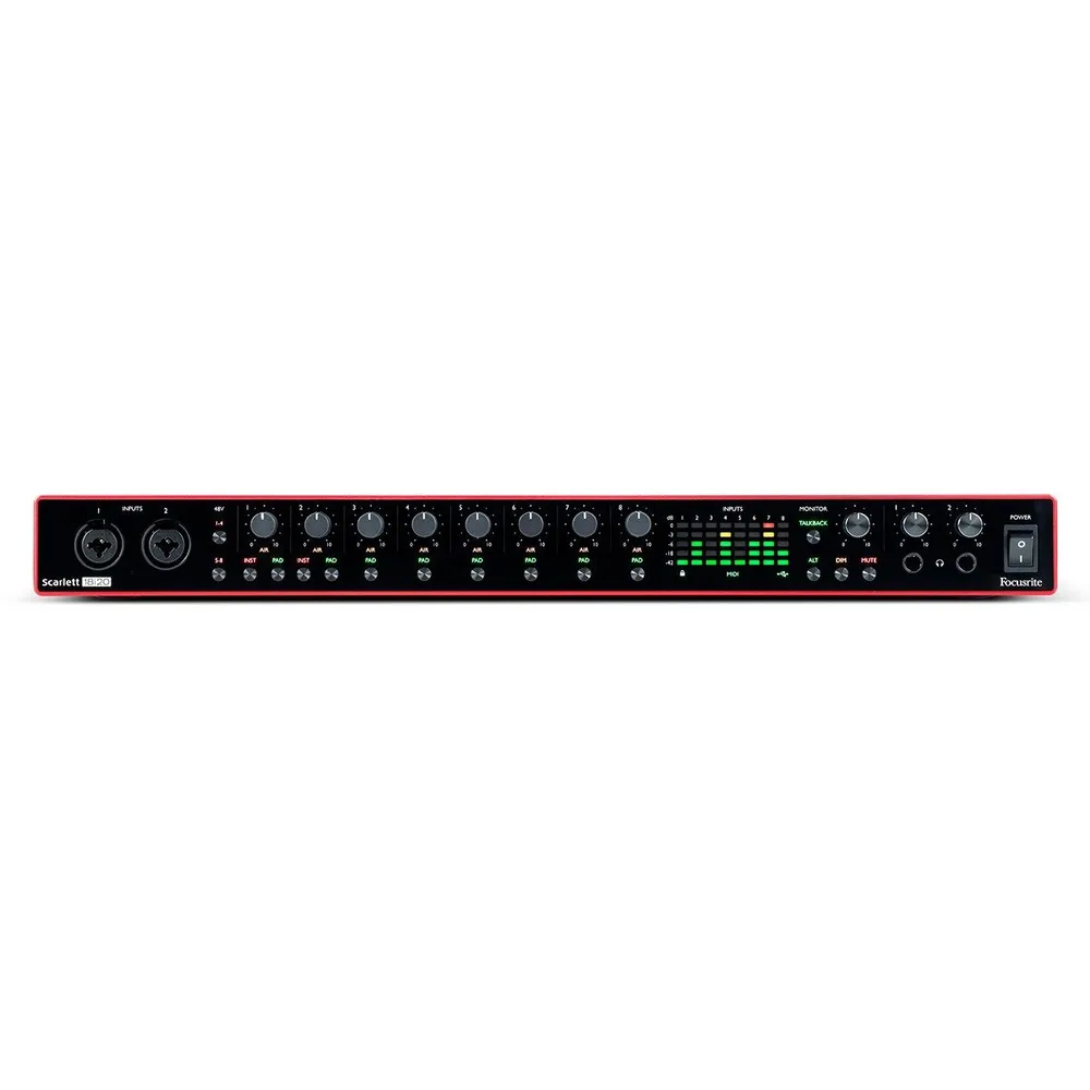 Звуковая карта Focusrite Scarlett 18i20 3rd Gen купить по выгодной цене ...