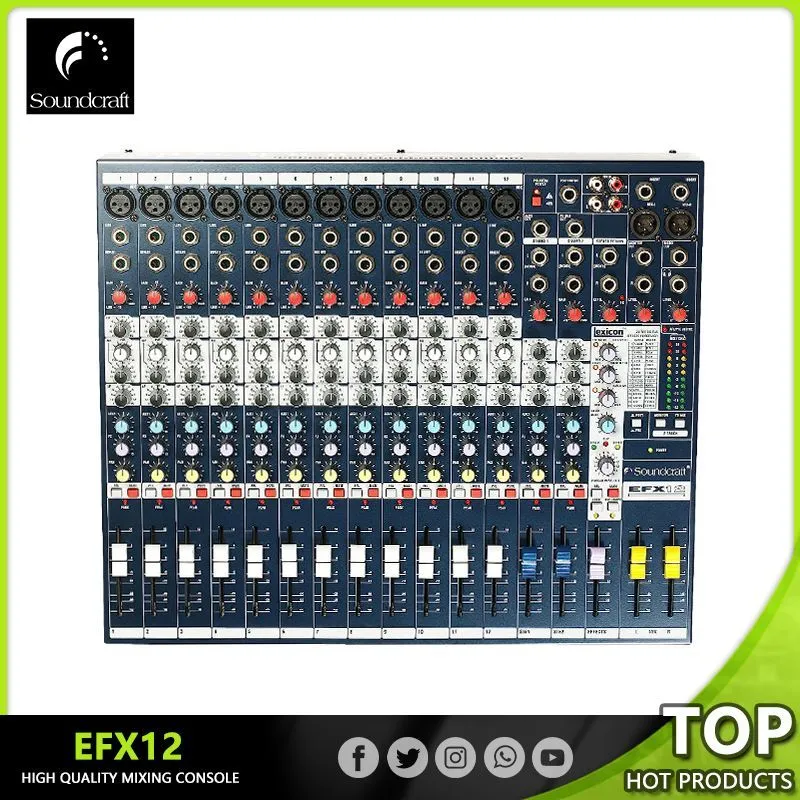 SoundcraftEFX12Компактныймикшерныйпульт