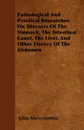 Pathological And Practical Researches On Diseases Of The Stomach, The Intestinal Canel, The Liver, And Other Viscera Of The Abdomen - John Abercrombie