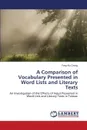 A Comparison of Vocabulary Presented in Word Lists and Literary Texts - Chang Feng-Ru