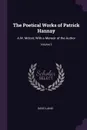 The Poetical Works of Patrick Hannay. A.M. Mdcxii; With a Memoir of the Author; Volume 3 - David Laing