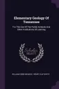 Elementary Geology Of Tennessee. For The Use Of The Public Schools And Other Institutions Of Learning - William Gibbs McAdoo