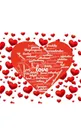 Valentine's  red Hearts  Creative love blank  Note Book - Sir Michael Huhn