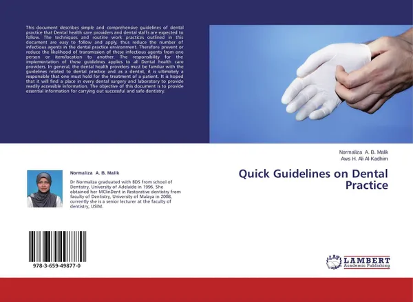 Обложка книги Quick Guidelines on Dental Practice, Normaliza A. B. Malik and Aws H. Ali Al-Kadhim