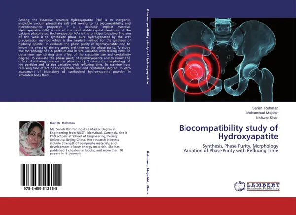 Обложка книги Biocompatibility study of Hydroxyapatite, Sarish Rehman,Mohammad Mujahid and Kishwar Khan