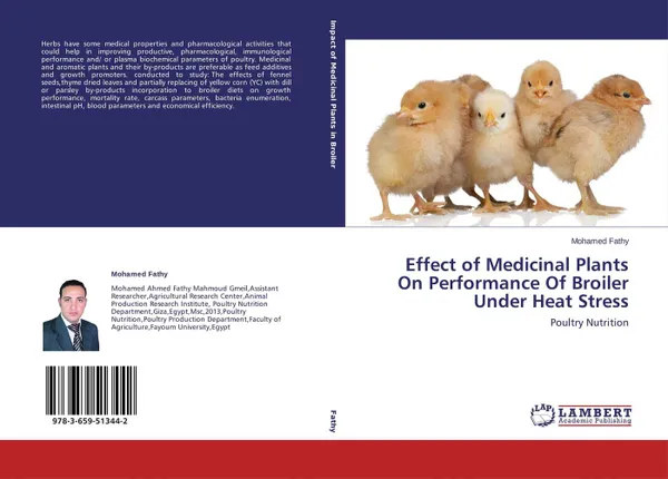 Обложка книги Effect of Medicinal Plants On Performance Of Broiler Under Heat Stress, Mohamed Fathy