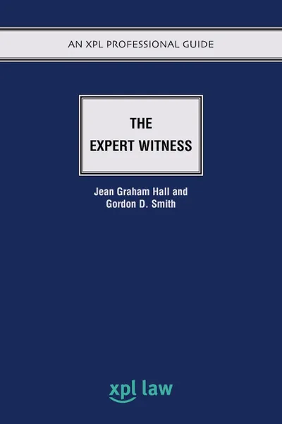 Обложка книги The Expert Witness, Jean Graham-Hall, Gordon Smith