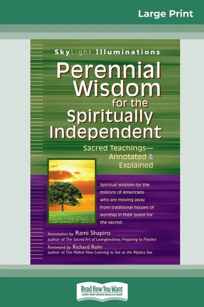 Обложка книги Perennial Wisdom for the Spiritually Independent. Sacred Teachingsa.