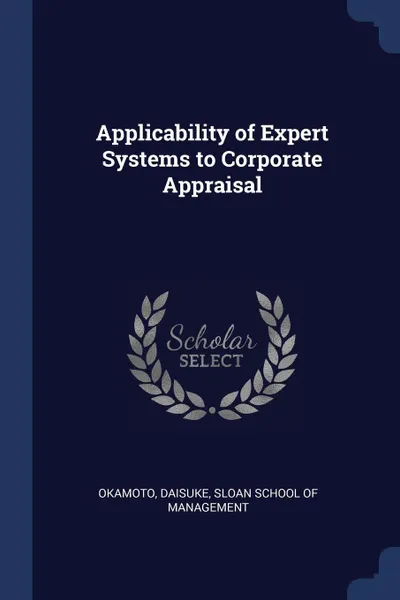 Обложка книги Applicability of Expert Systems to Corporate Appraisal, Daisuke Okamoto