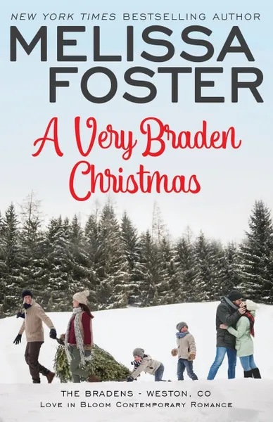 Обложка книги A Very Braden Christmas, Melissa Foster