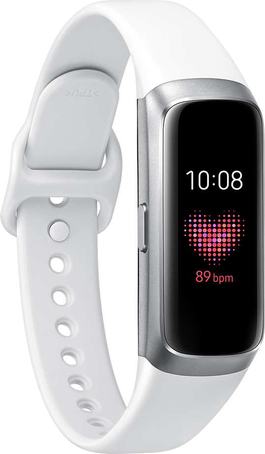 фото Умные часы Samsung Galaxy Fit, белый, серебристый
