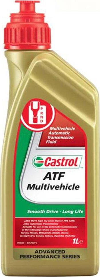 фото Масло трансмиссионное ATF Multivehicle 1л для АКПП не для CVT (красный) Castrol