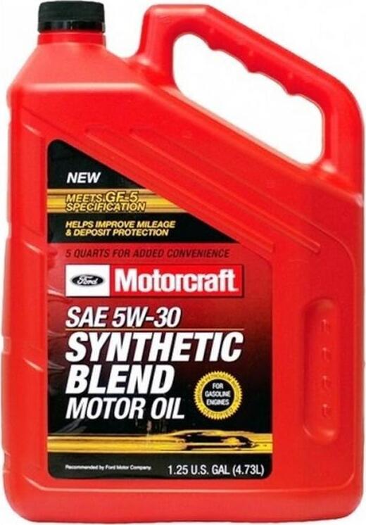 MotorcraftMOTORCRAFTPREMIUMSYNTHETICBLEND5W-30Масломоторное,Полусинтетическое,4.73л