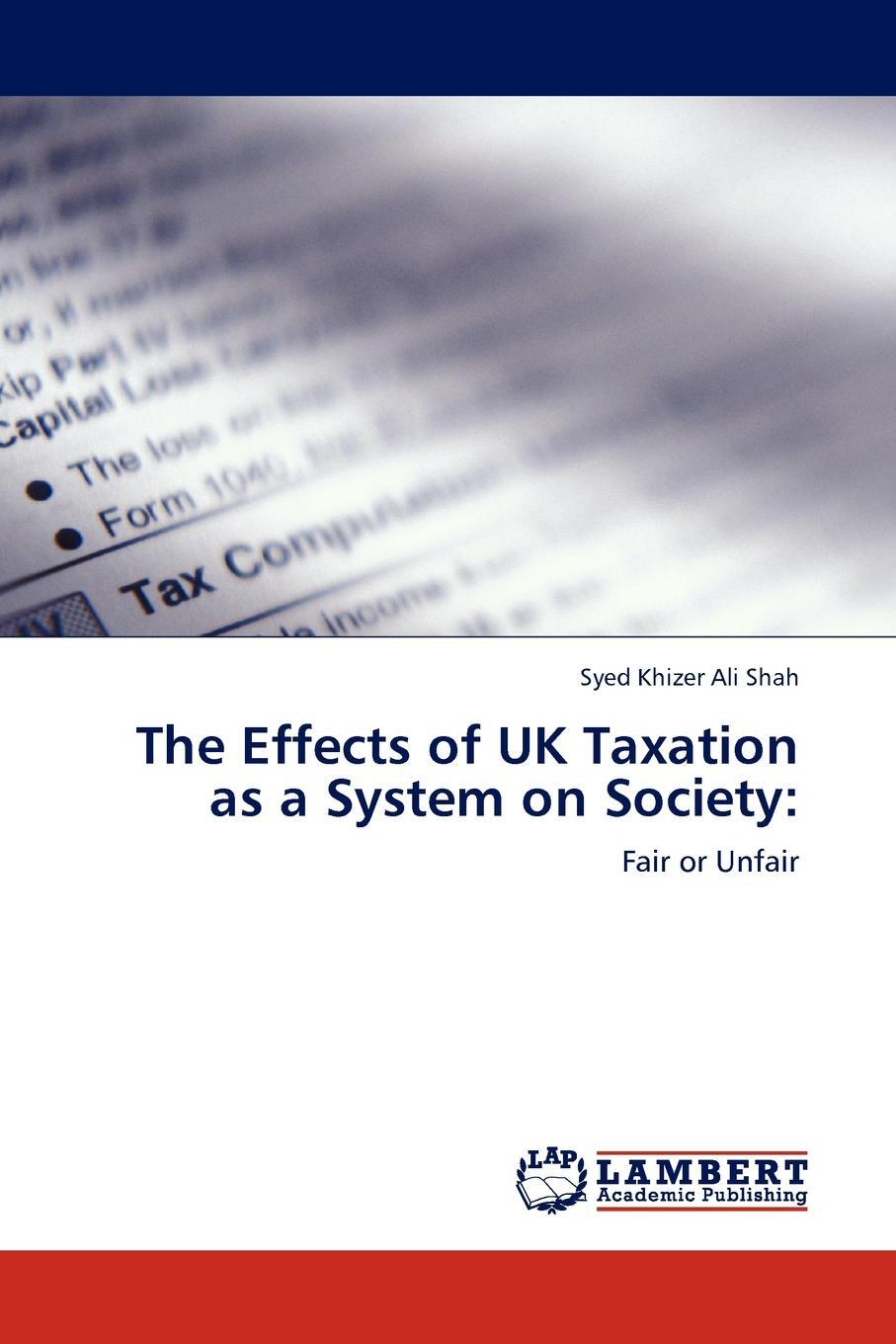 фото The Effects of UK Taxation as a System on Society