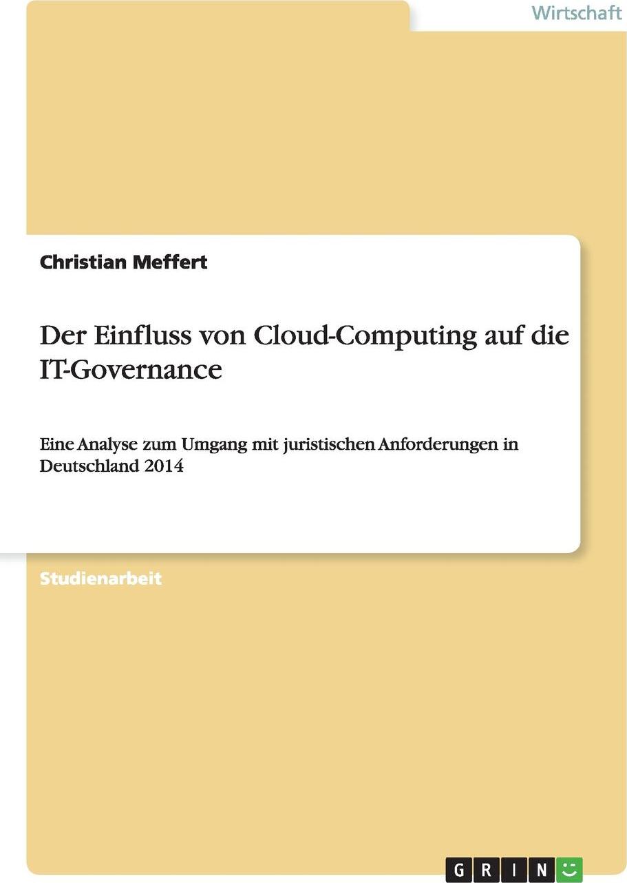 фото Der Einfluss von Cloud-Computing auf die IT-Governance