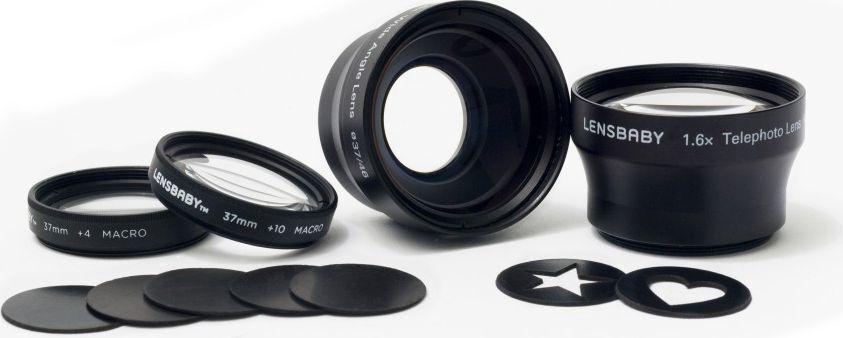 Насадка на объектив Lensbaby Accessory Kit (Wide Angle; Telephoto Kit; Macro Kit; Creative Aperture kit)