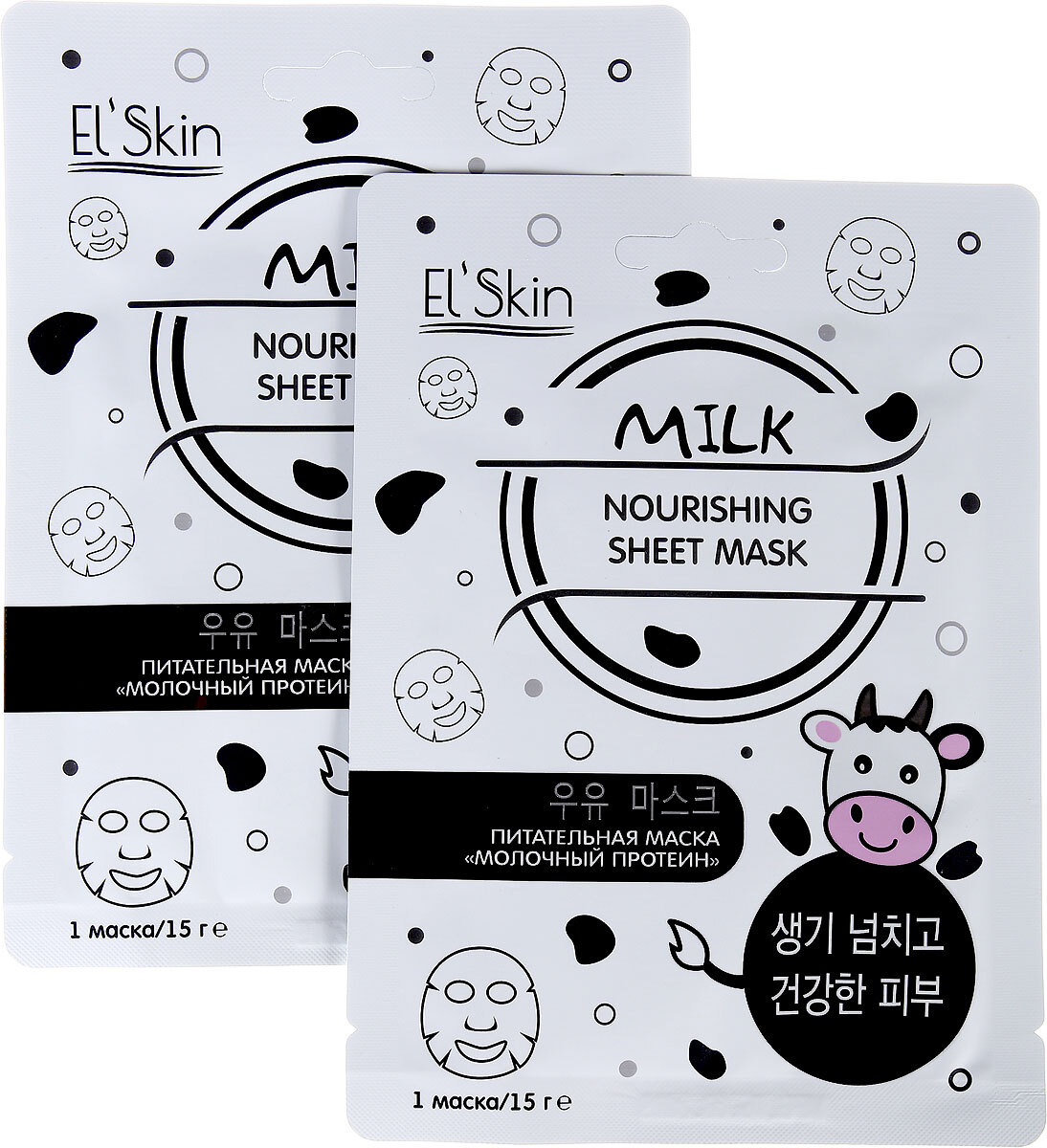 Питательная маска для волос на основе молочных протеинов