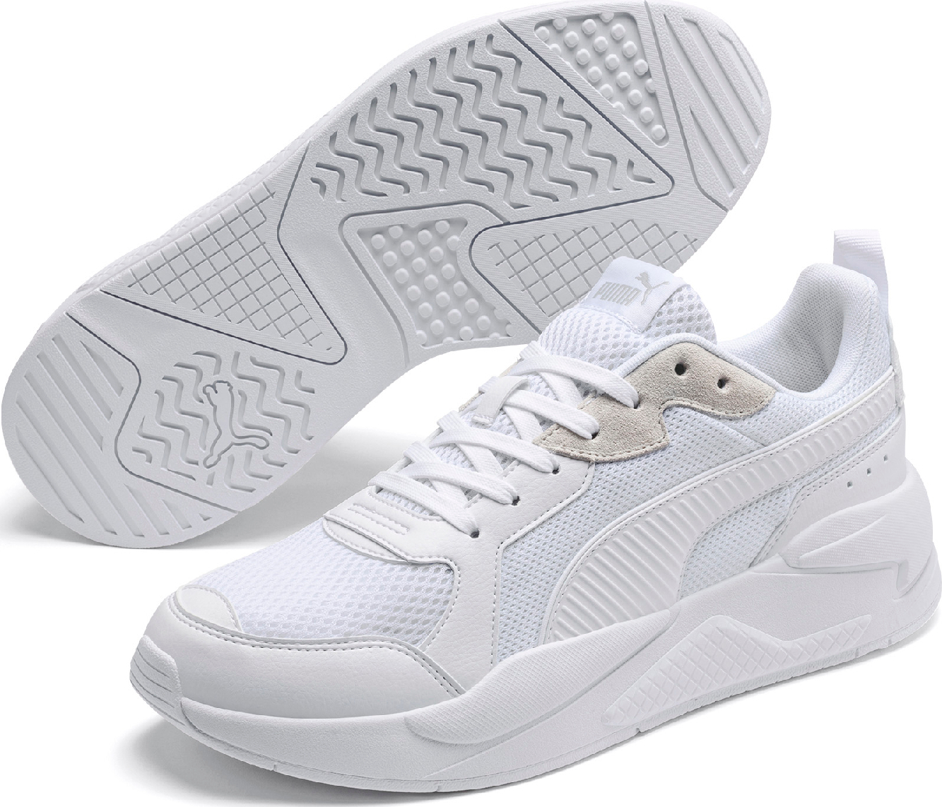 puma x ray sneakers white