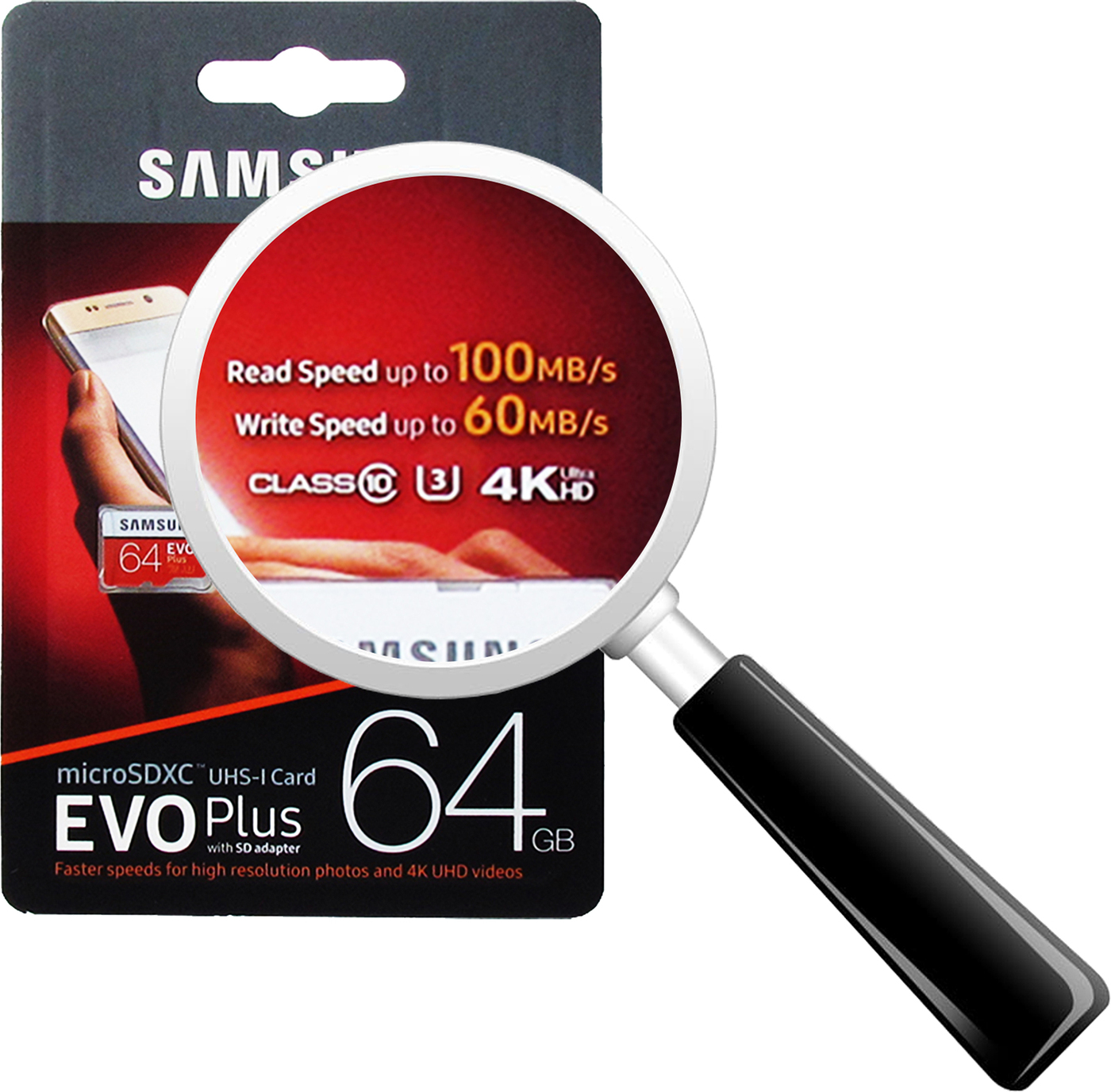 Карта памяти samsung evo plus microsdxc 64 гб mb mc64ga ru